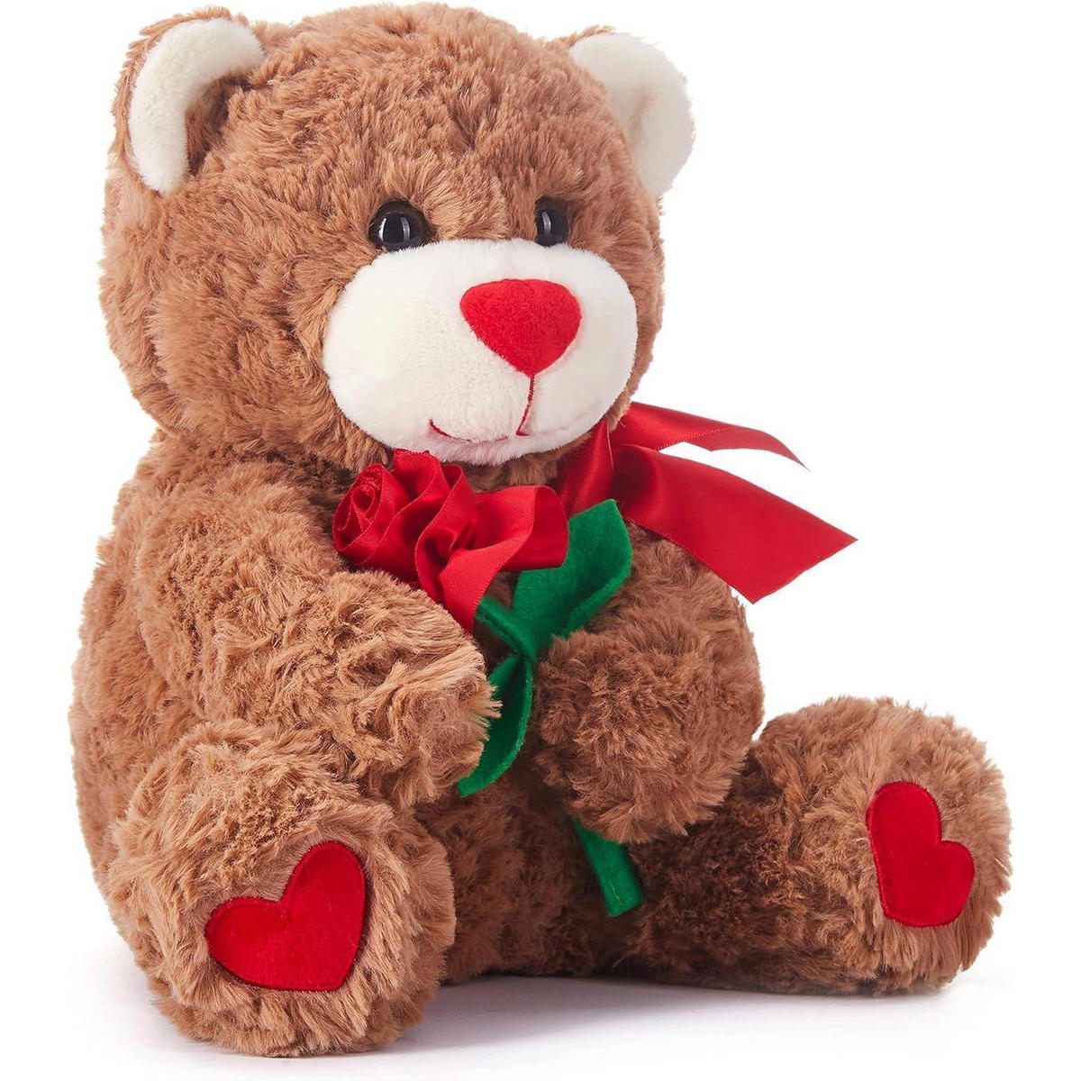 KUSCHELTIER Teddybär 27 cm - Braun, Textil (23/27cm)
