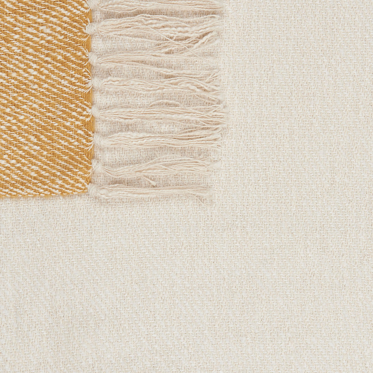 DECKE Beige Salme 130/170 cm - Beige, Naturmaterialen/Textil (130/170cm) - Beliani