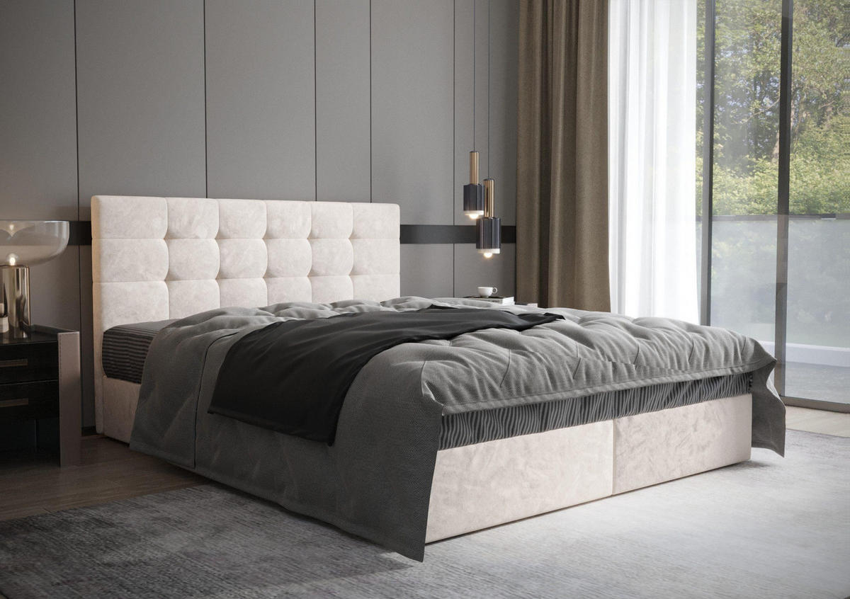 BOXBETT Coria Creme 140x200 cm - Creme, Textil (140/200cm) - B&B Home