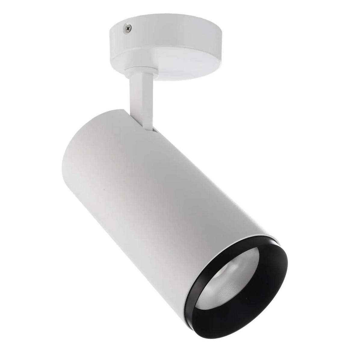 DECKENSTRAHLER Lucea - Schwarz/Weiß, Metall (5/5/27.4cm) - click-licht