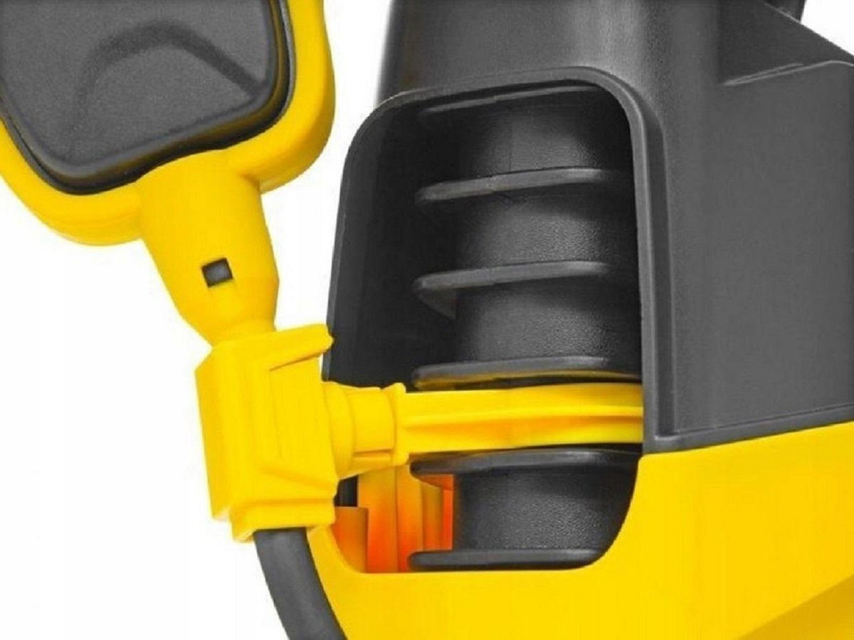 TAUCHPUMPE 400W Stanley SXUP400PCE, Klarwasserpumpe, 9000l/h, Edelstahl, Schwimmerschalter, Wasserpumpe, Garten, Keller, Entwässerung - Gelb/Schwarz, Kunststoff/Metall (16.7/31.2/21.7cm) - Stanley