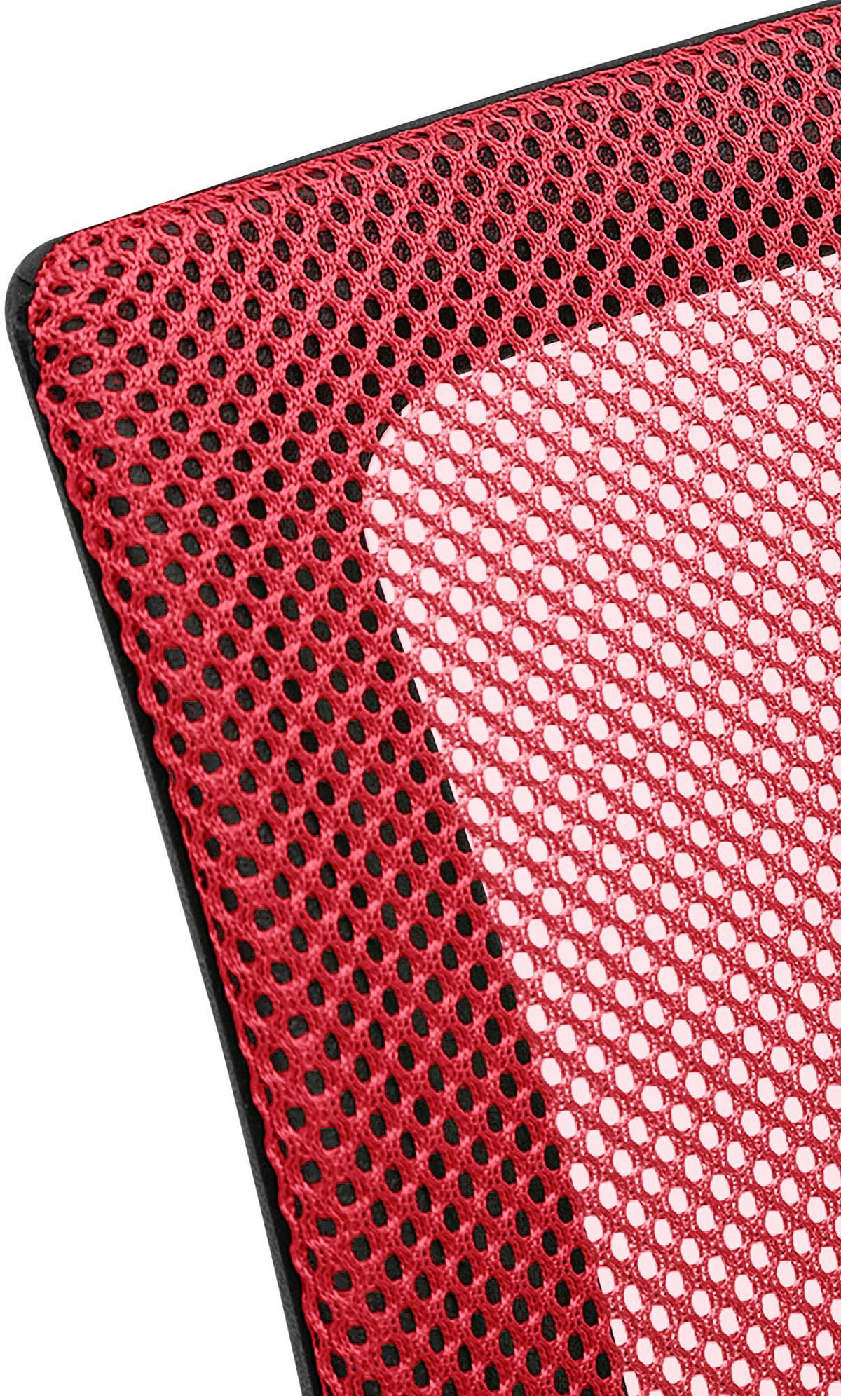 SCHWINGSTUHL Stoff rot - Rot, Textil/Metall (59/91/53cm) - CLP