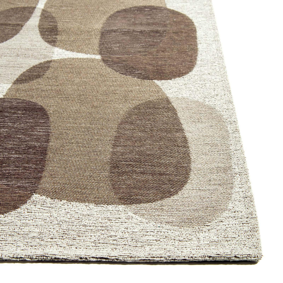 PREPROGA Cafe Easther 240/340 cm - srebrne barve, umetna masa/tekstil (240/340cm) - Lola&Moi