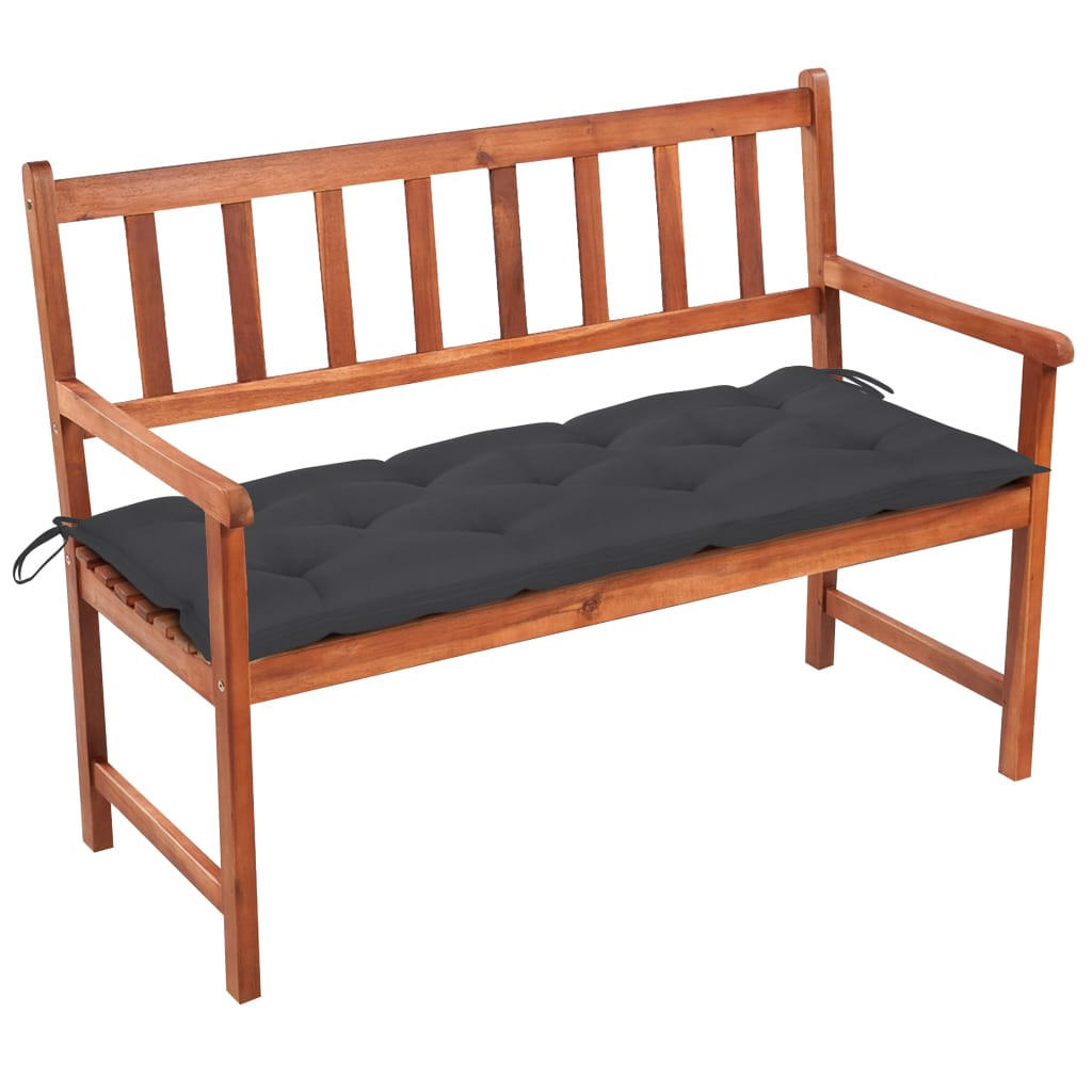 furnicato Gartenbank Anthrazit 50x90x58 cm