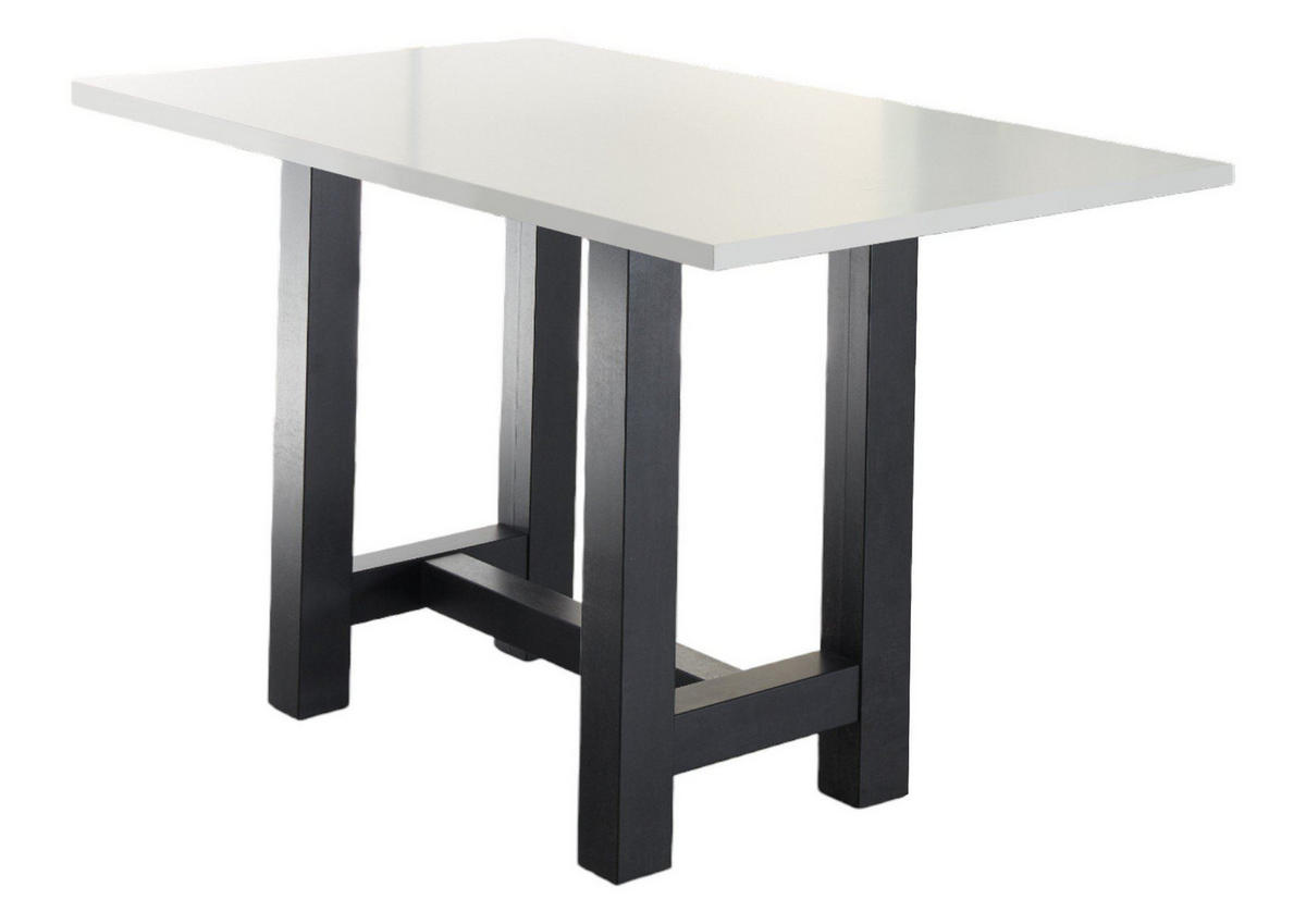 STEHTISCH Essa 2 140 x 70 x 105 aus Holzwerkstoff Weiß Matt Lack - Weiß, Holz (70/105/140cm) - 58aufmkessel