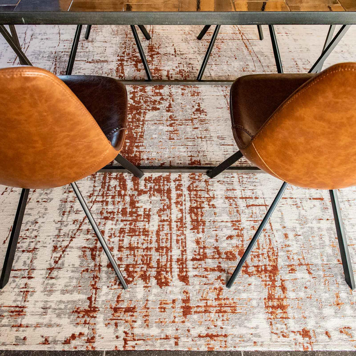 TEPPICH Copperfield Mad Men 140/200 cm - Braun, Textil (140/200cm) - Louis De Poortere