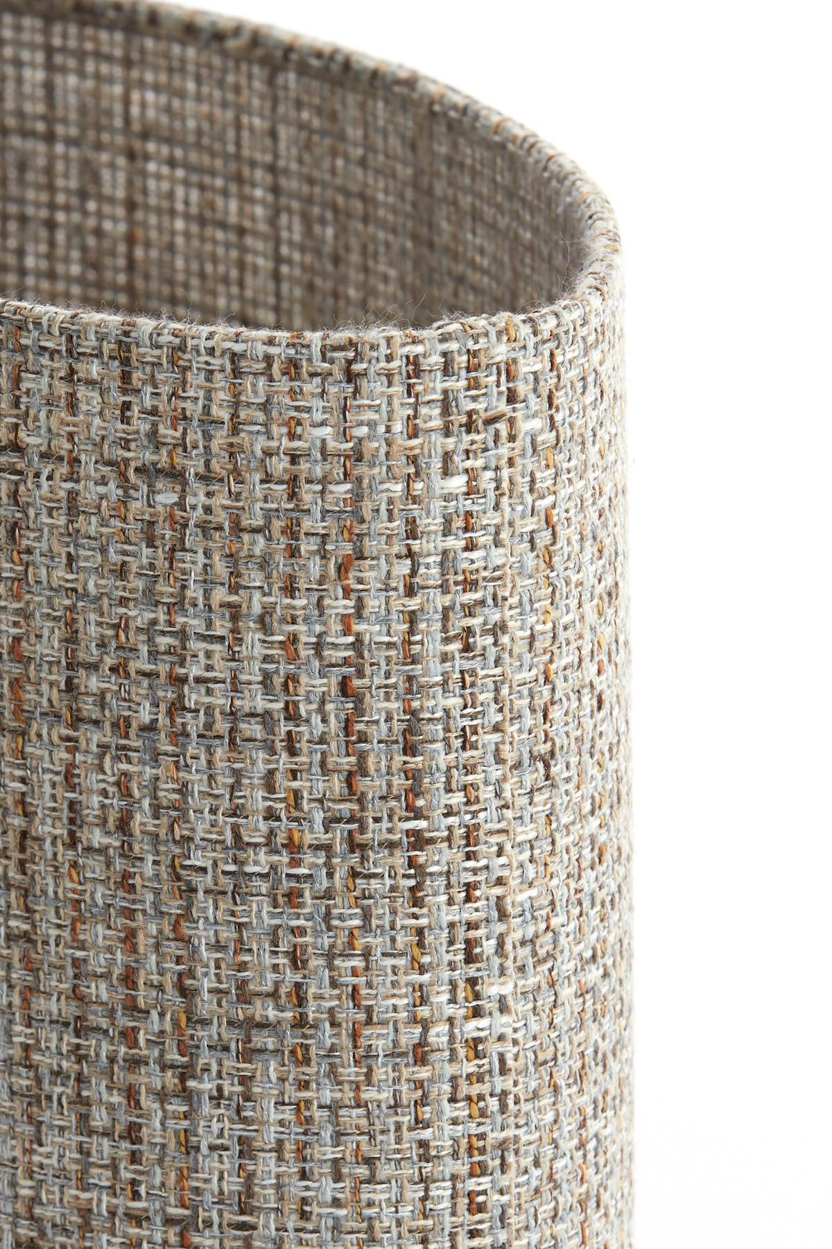 LAMPENSCHIRM Okavi Braun 45/21/32 cm - Braun, Textil (45/21/32cm) - Light & Living