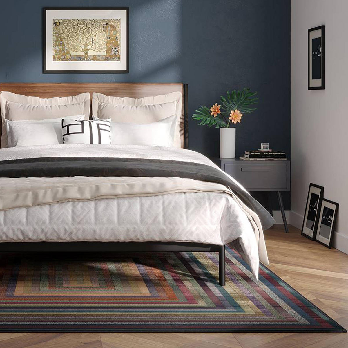 WEBTEPPICH Gabiro 001 240x340 cm - Multicolor, Textil (240/340cm) - THEKO