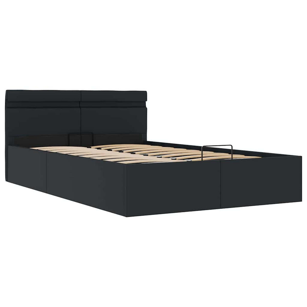 METALLBETT Jaramillo 147/212 cm - Schwarz, Metall (140/200cm) - Nettlife