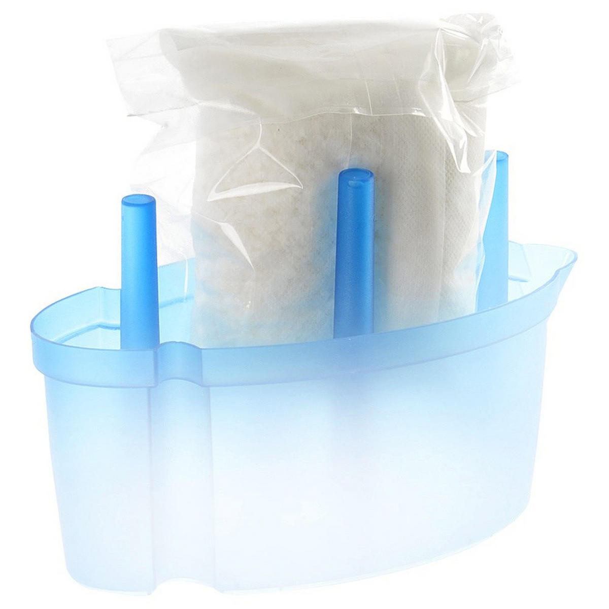 FEUCHTIGKEITSABSORBER-ERSATZ Ultra Fresh weiß - Weiß, Naturmaterialien (13/19/4cm) - Orion 