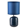 TISCHLAMPE Dunkelblau 10/14/28.5 cm Keramik - Dunkelblau, Keramik (10/14/28.5cm) - Mondex