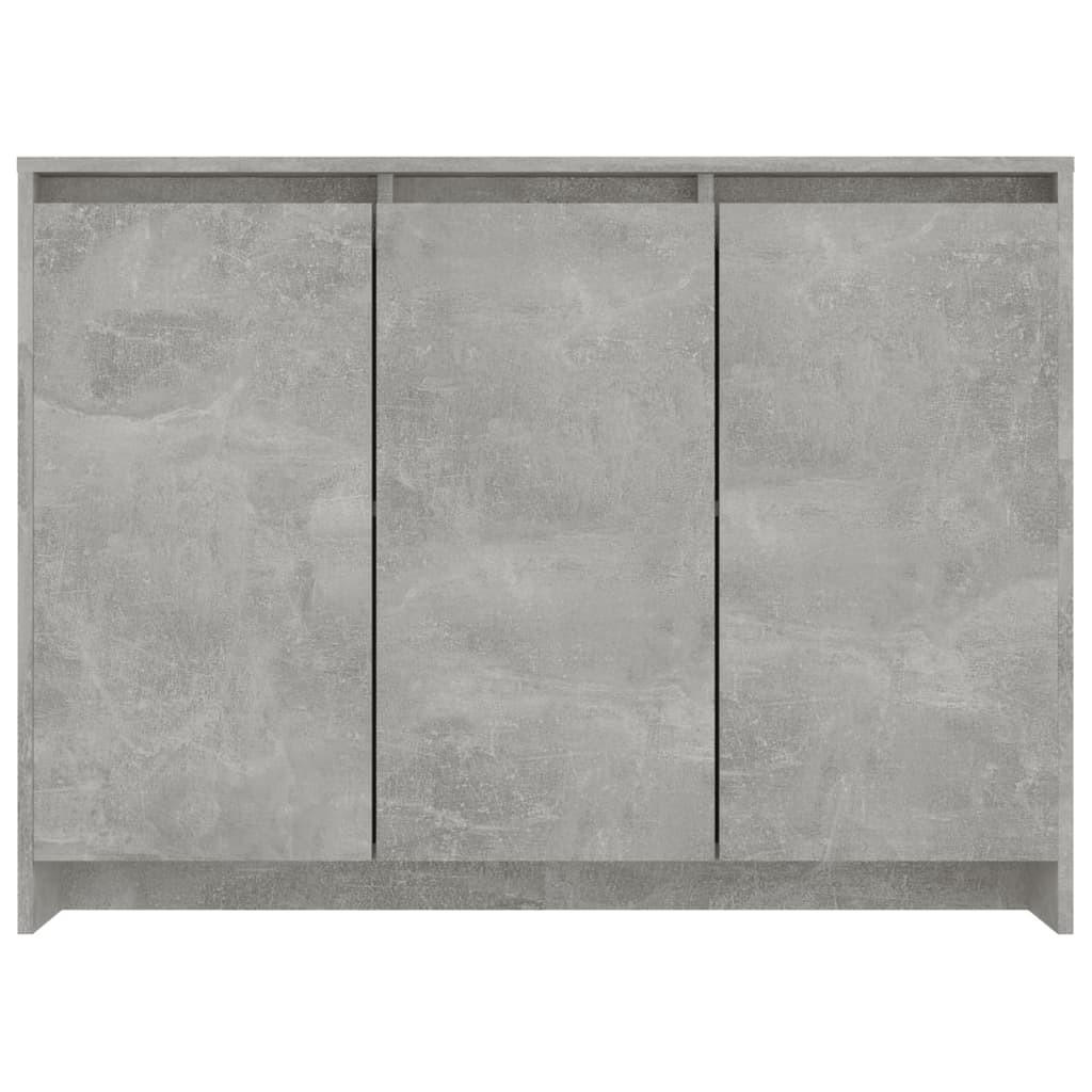 vidaXL Sideboard Grau 102x75x33 cm