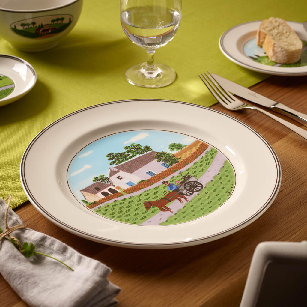 SPEISETELLER KOLLEKTION Design Naif bunt ø 27 cm 6er Set - Multicolor, Keramik (27cm) - Villeroy & Boch