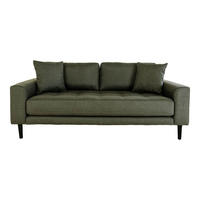 2,5-SITZER-SOFA grün - Grün, Textil (180/76/93cm) - ebuy24