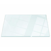 GLASPLATTE für Kamin 120x60 cm - Transparent, Glas (120/60/0.4cm) - ArtPrintCave