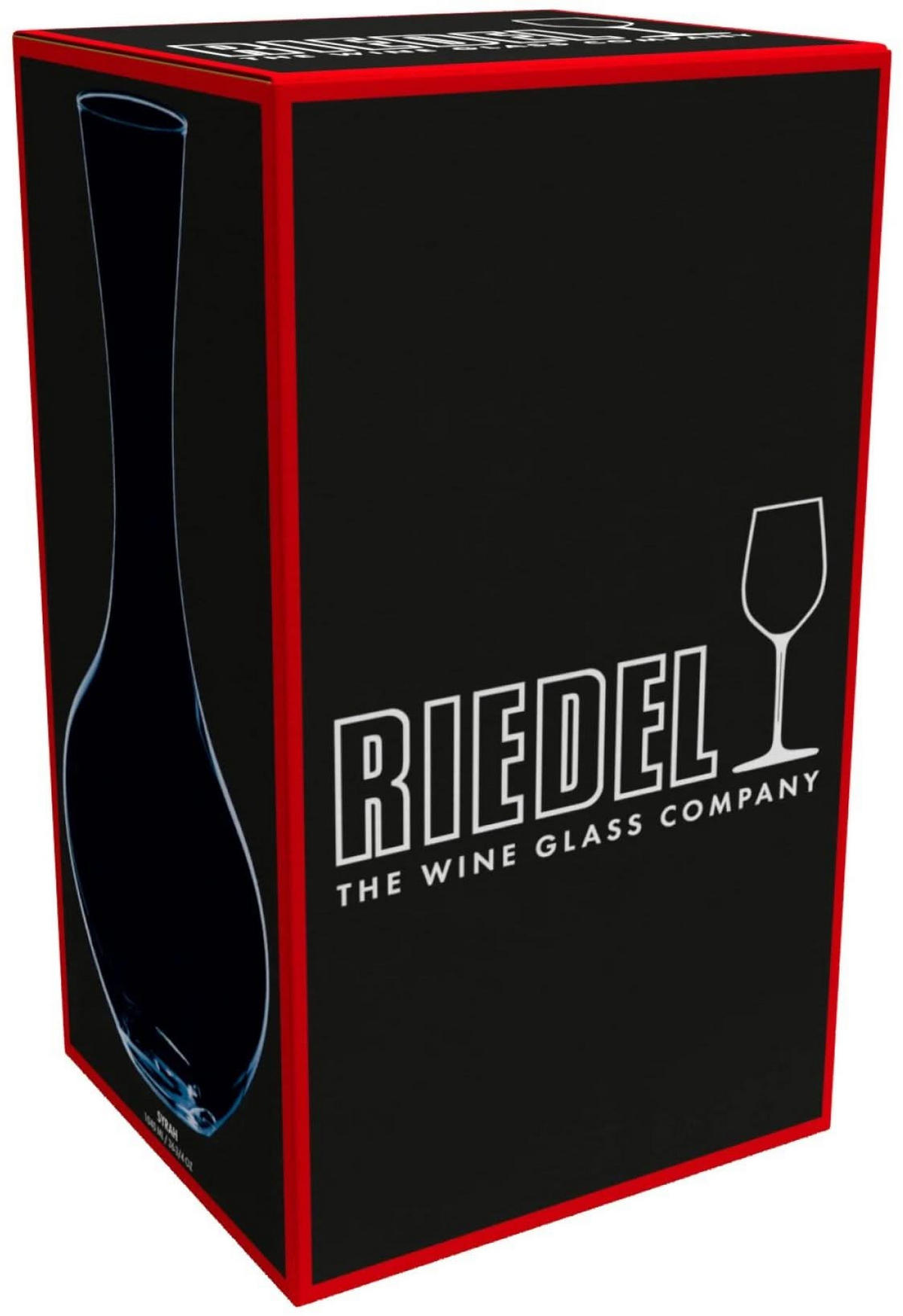 DEKANTER Merlot, , hochwertiges Glas, 970 ml - Transparent, Glas (0.97L) - Riedel