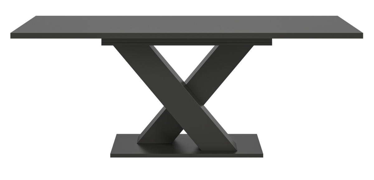 ESSTISCH grau 150 - 190 cm, Küchentisch ausziehbar - Grau, Holz/Holzwerkstoff (150/90/76cm) - Inn.Furn