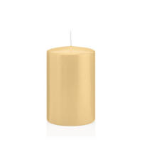 STUMPENKERZEN Champagner Ø 98 x 150 mm, 6 Stück - Champagner, Paraffin (10/15cm) - Wiedemann Kerzen