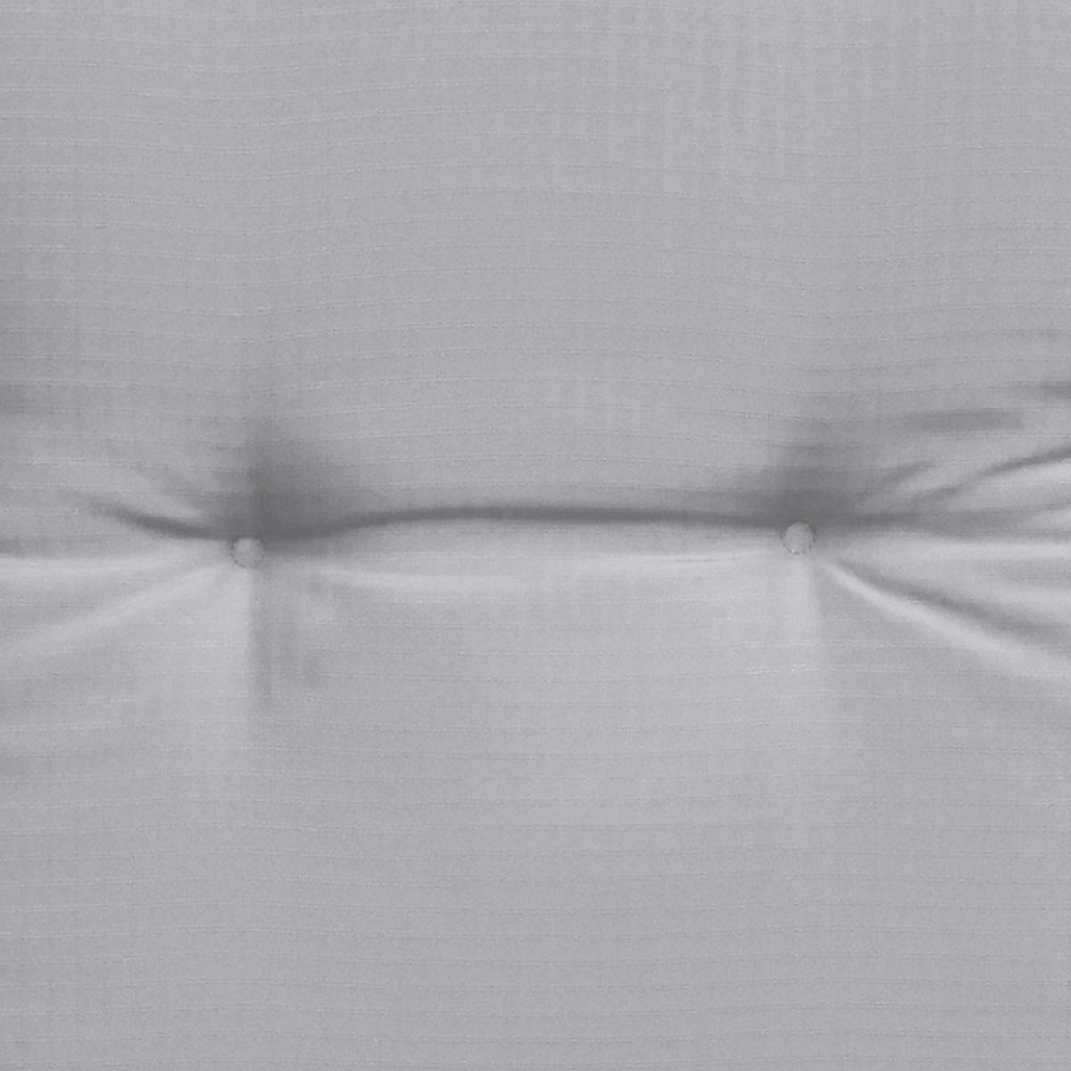 NIEDERLEHNERAUFLAGE Flair NL 100/50/8cm Hellgrau (6tlg) - Hellgrau, Textil (50/6/100cm) - Beautissu 