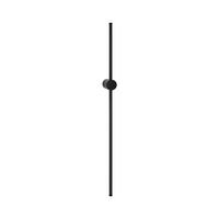 LED - WANDLEUCHTE Gischturis (2er-Set) 6.0/10.0/100.0 cm - Schwarz, Metall (6/10/100cm) - ZMH