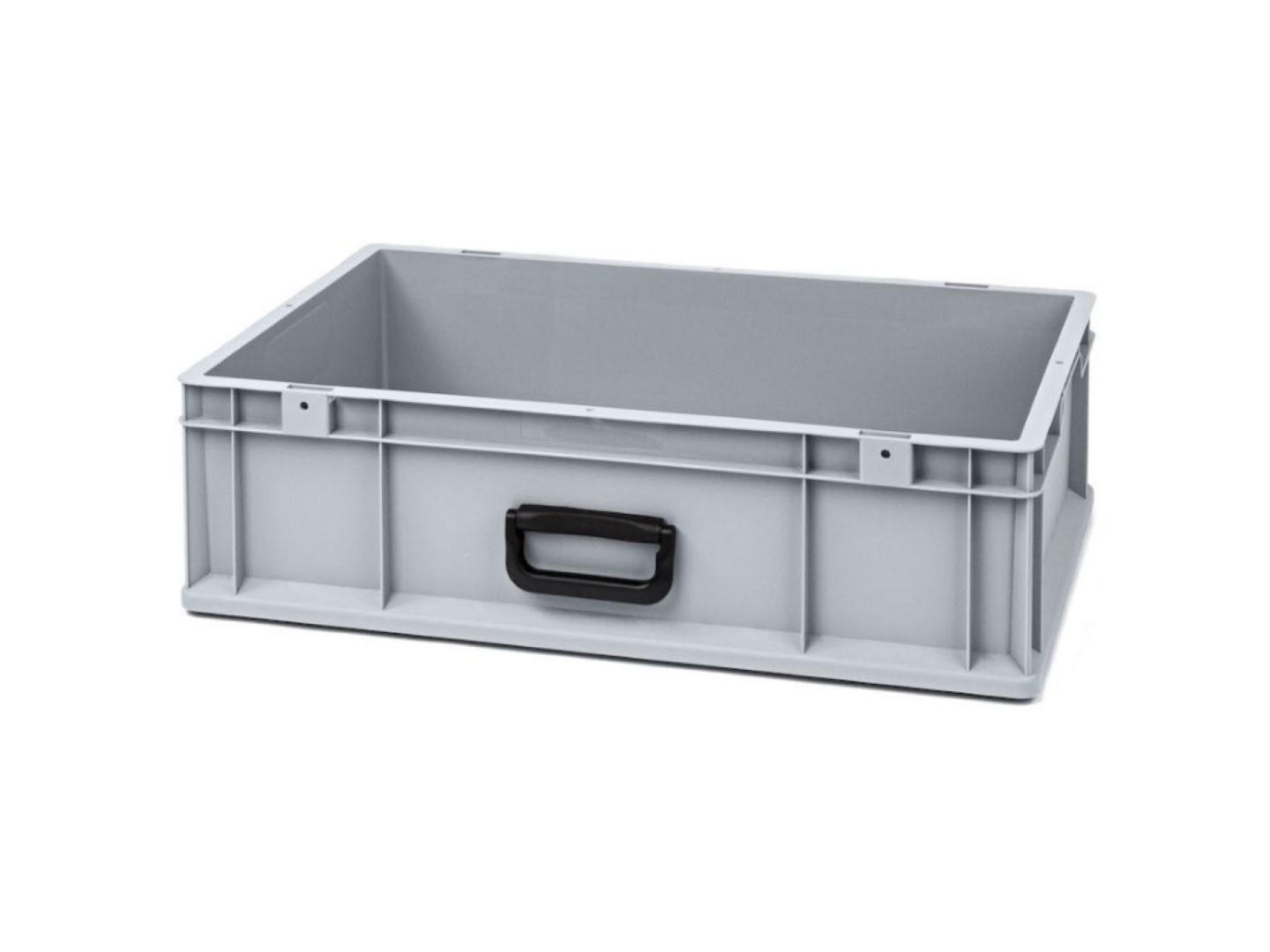 EUROBOX Nextgen Portable Uno 17x40x60cm 34 Liter - Grau, Kunststoff (40/17/60cm) - PROREGAL