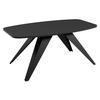 COUCHTISCH Luna - Schwarz, Holzwerkstoff/Metall (60/120/48cm) - MIRJAN24