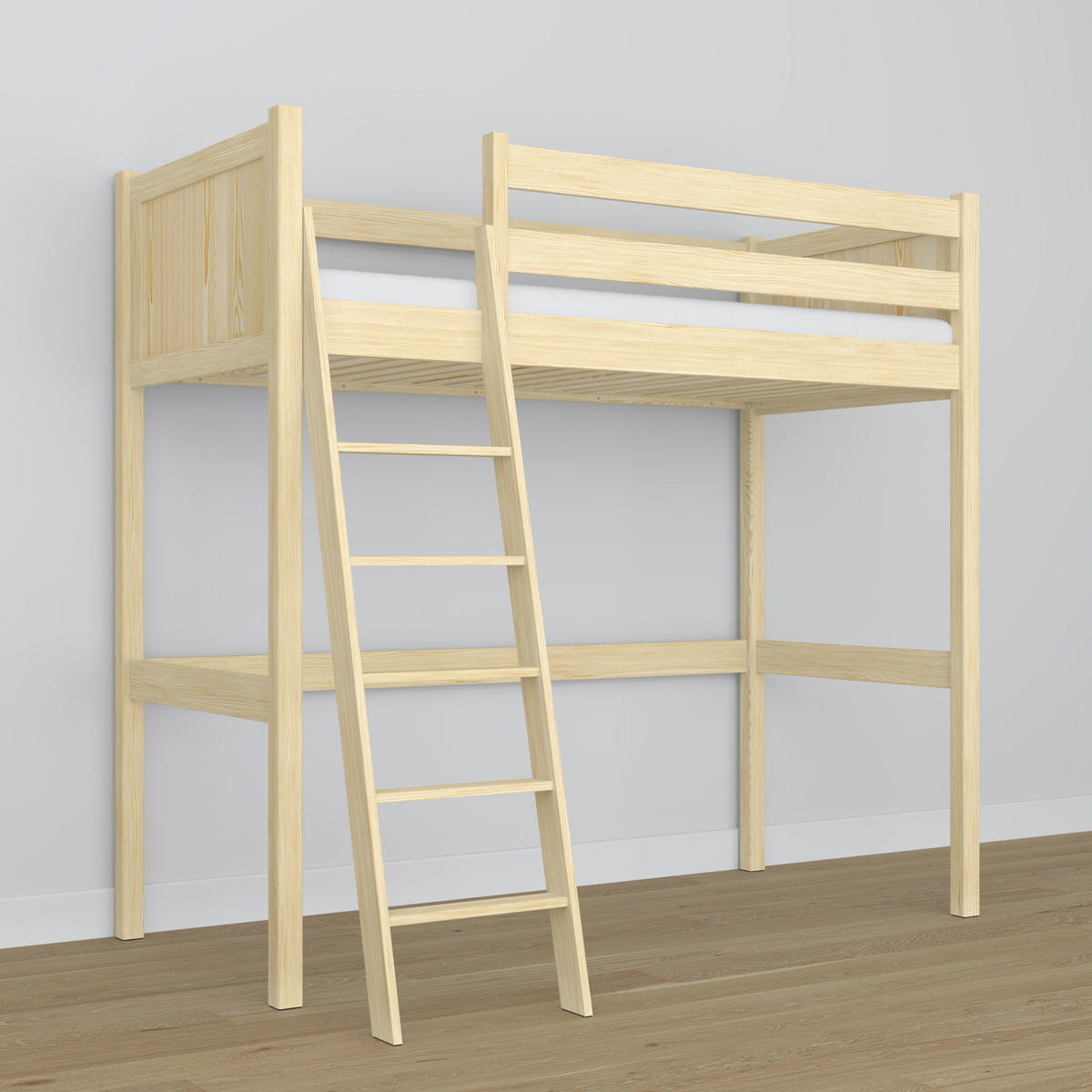 HOCHBETT N04 Klare Kiefer 80/190 - Braun, Naturmaterialien/Holz (80/190cm) - N-Wood