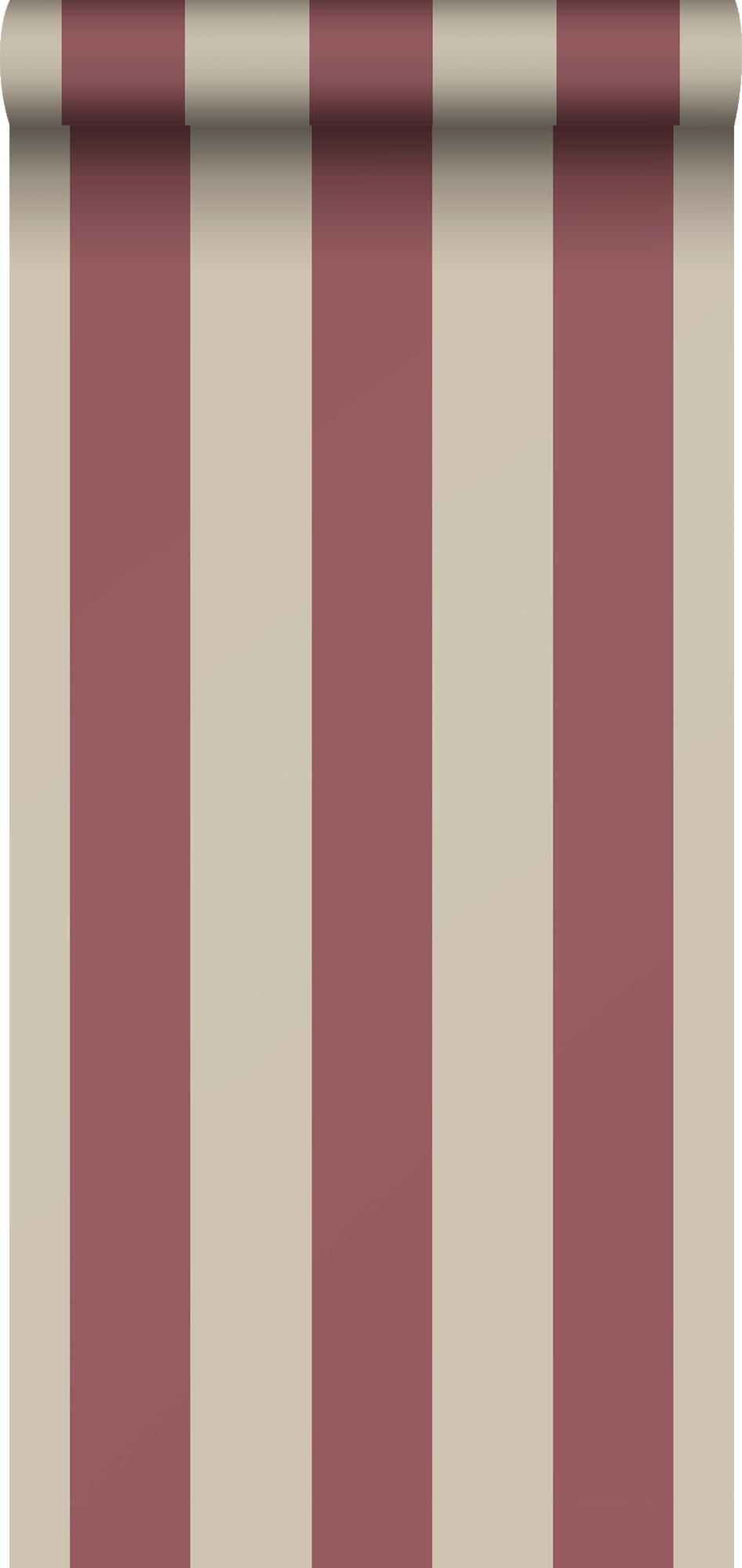 TAPETE Streifen 53 cm x 10.05 m - Rot, Papier (53/1000cm) - Sanders & Sanders