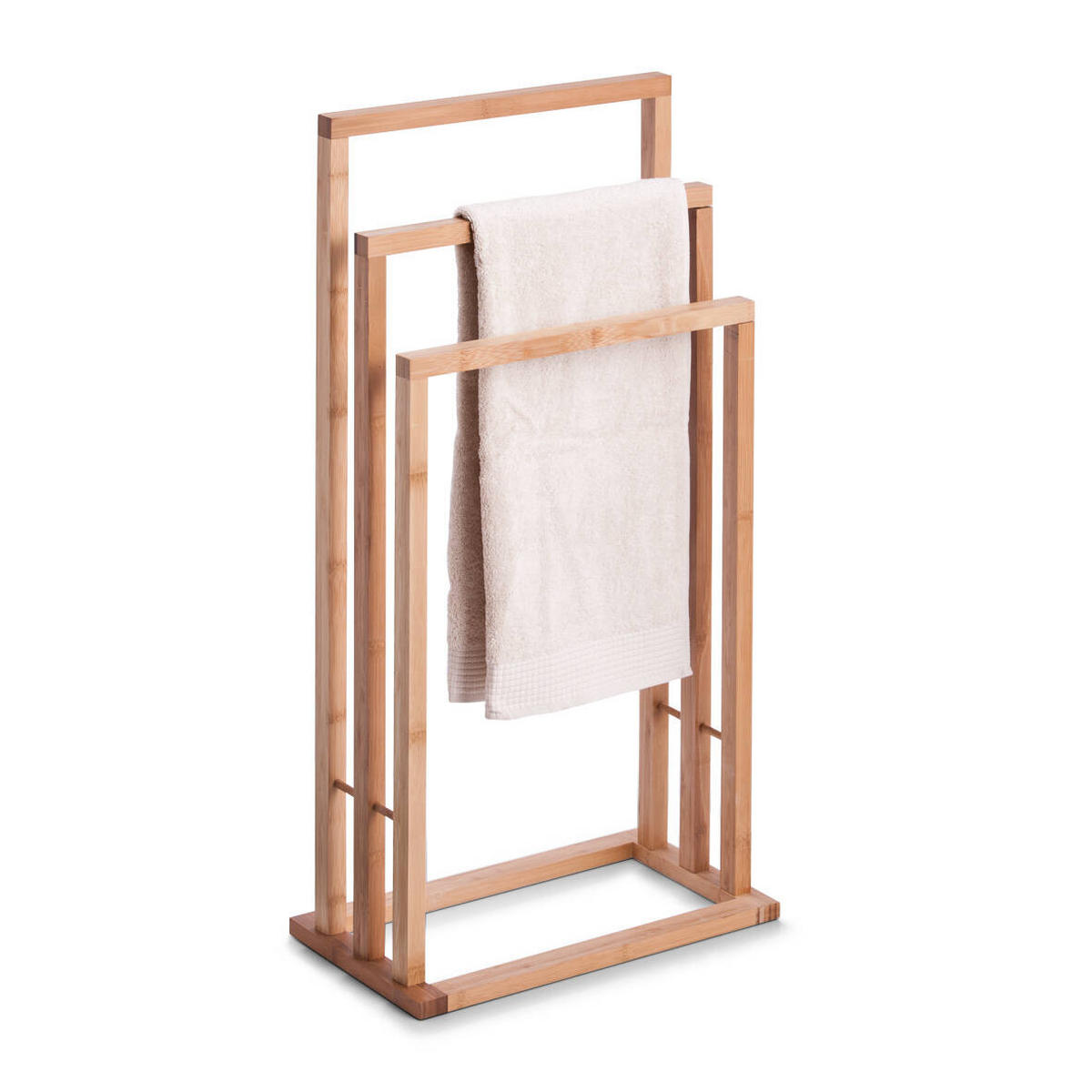 HANDTUCHSTÄNDER Bambus 42/24/81,5 cm - Braun, Naturmaterialien (24/81.5/41cm)