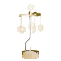 TEELICHTKARUSSELL Merry Go Round - Goldfarben, Metall (15cm) - BUTLERS