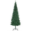 WEIHNACHTSBAUM Christbaum Kunsttanne Tannenbaum mit Beere Metallfuß PET - Grün, Kunststoff (210cm) - HOMCOM