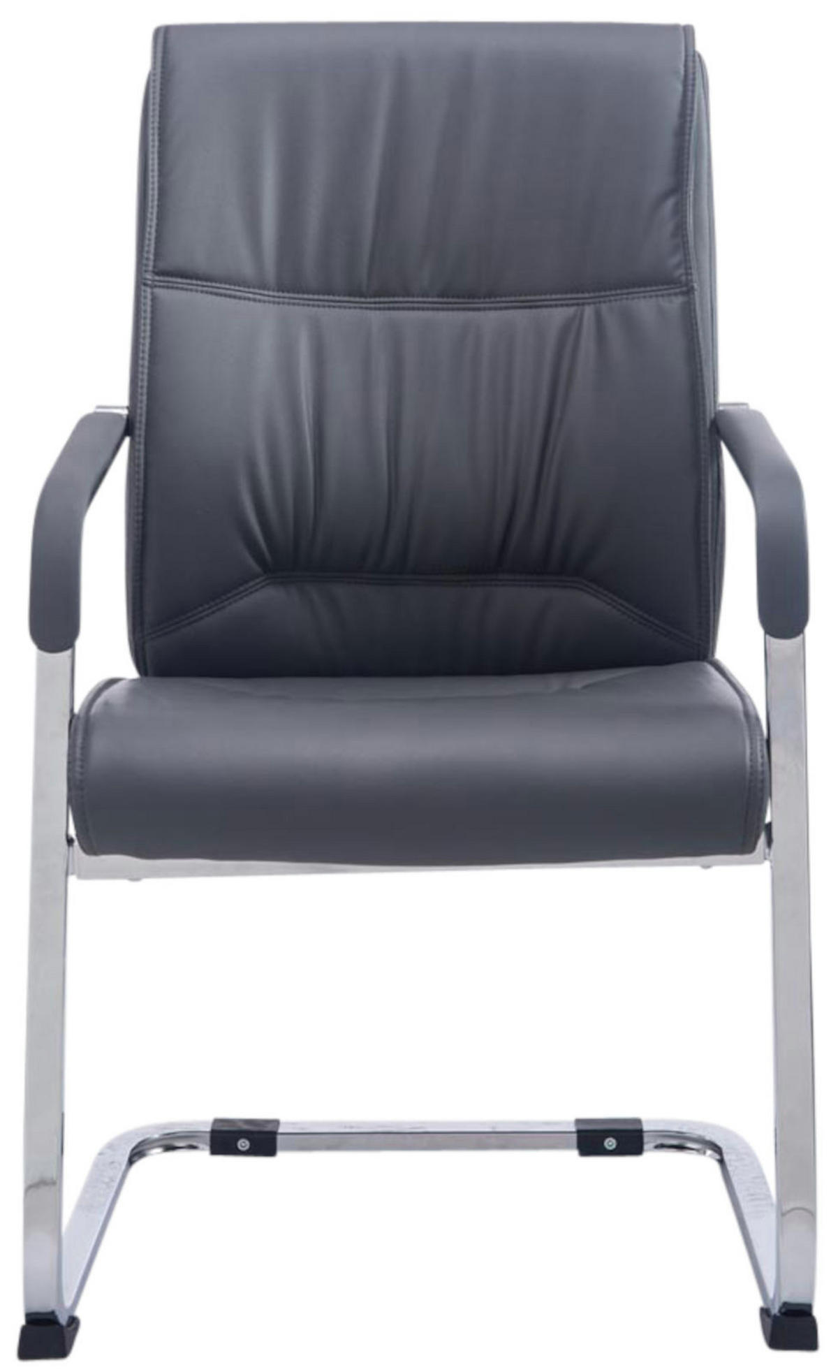 SCHWINGSTUHL 2er Set Lederlook grau - Grau, Textil/Metall (58/102/65cm) - CLP