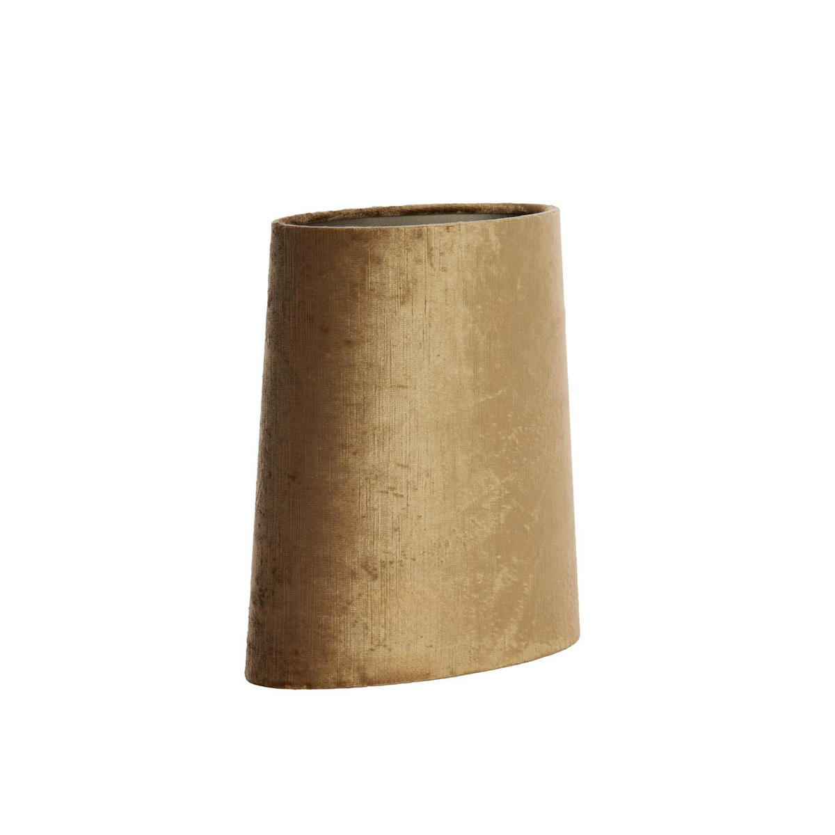 LAMPENSCHIRM Gemstone Bronze 25/21/28 cm - Bronzefarben, Textil (25/21/28cm) - Light & Living