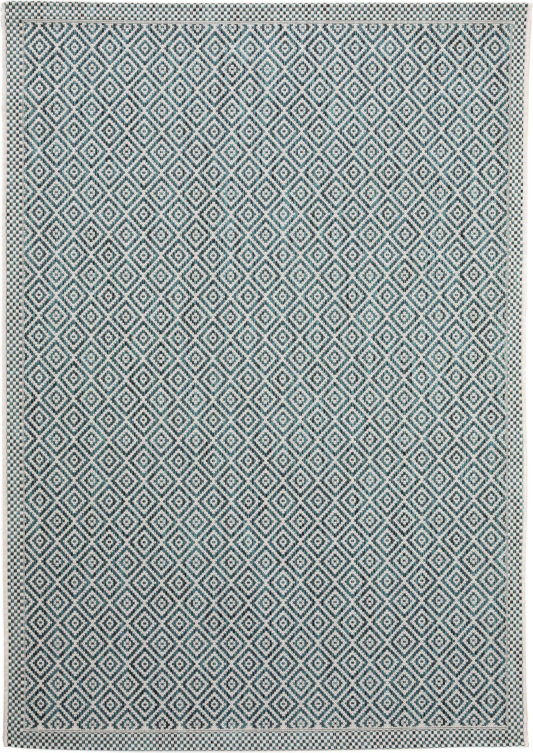 OUTDOORTEPPICH Cleo Blau 80x150 cm - Blau, Textil (80/150cm) - benuta Nest