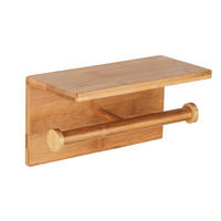 TOILETTENPAPIERHALTER Bambus Bambusa 33/13/11 cm - Braun, Naturmaterialen (13/11/33cm) - Wenko