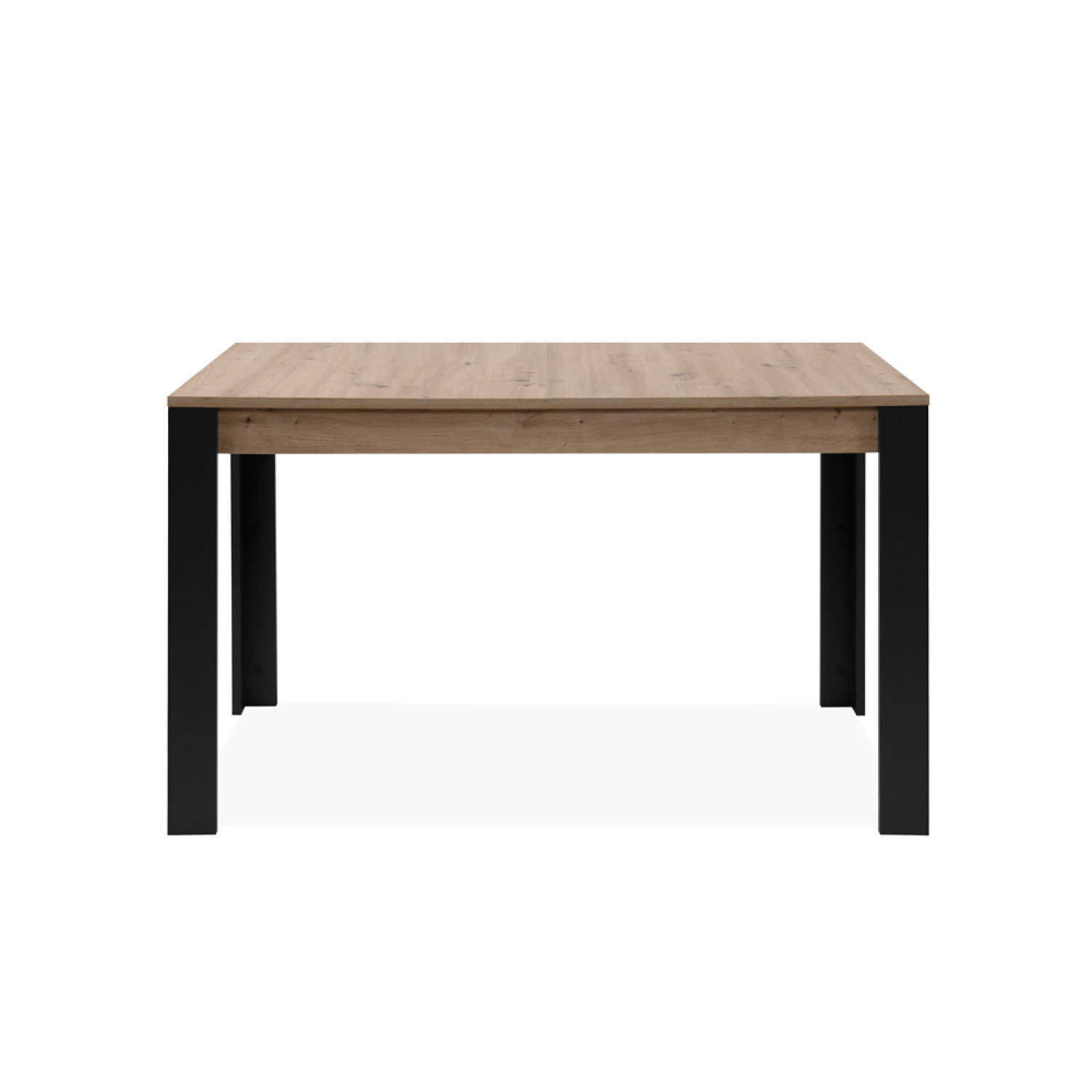 TISCH Tolosa Braun 6 Personen Ausziehbar Aus Holz - Braun, Holz (100/80/75cm) - Concept Usine