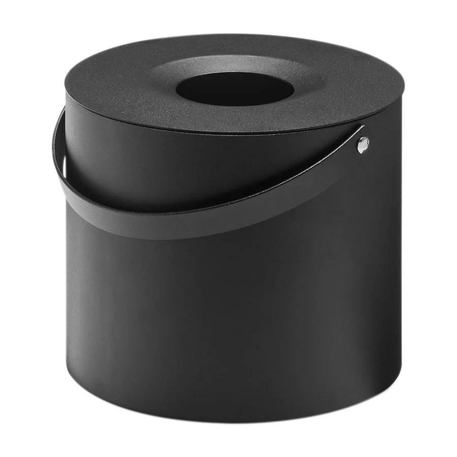 KOSMETIKTUCHSPENDER Tower 1704 Schwarz Metall 14/17/17 cm - Schwarz, Metall (17/17/14cm) - Yamazaki