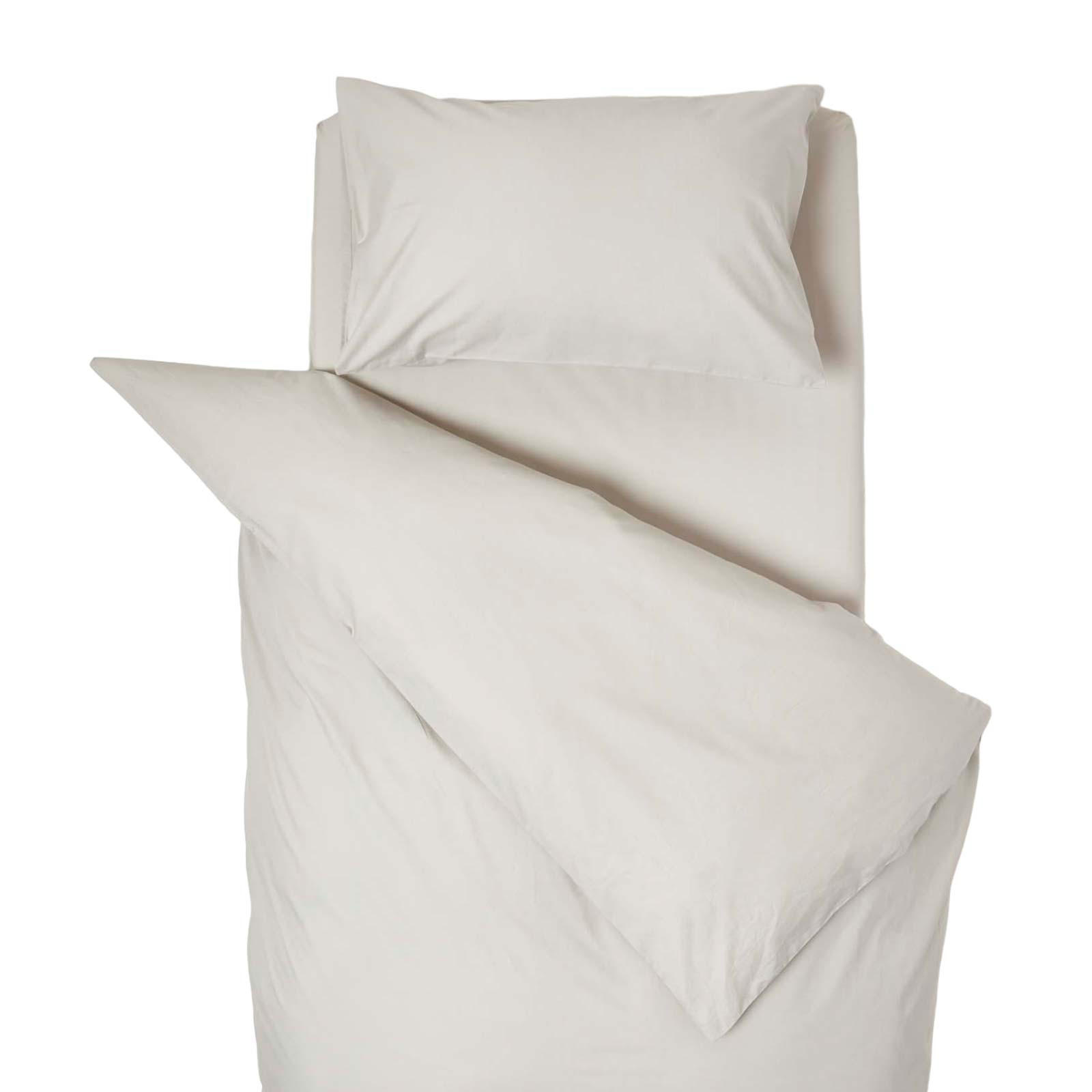 KINDERBETTWÄSCHE Perkal - Grau, Textil (120/150cm) - Homescapes