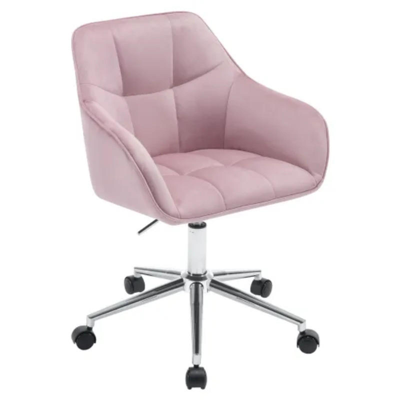 BÜROSTUHL Pink 61/40,5/40 cm - Pink, Metall (61/40/40.5cm) - PANGIVO
