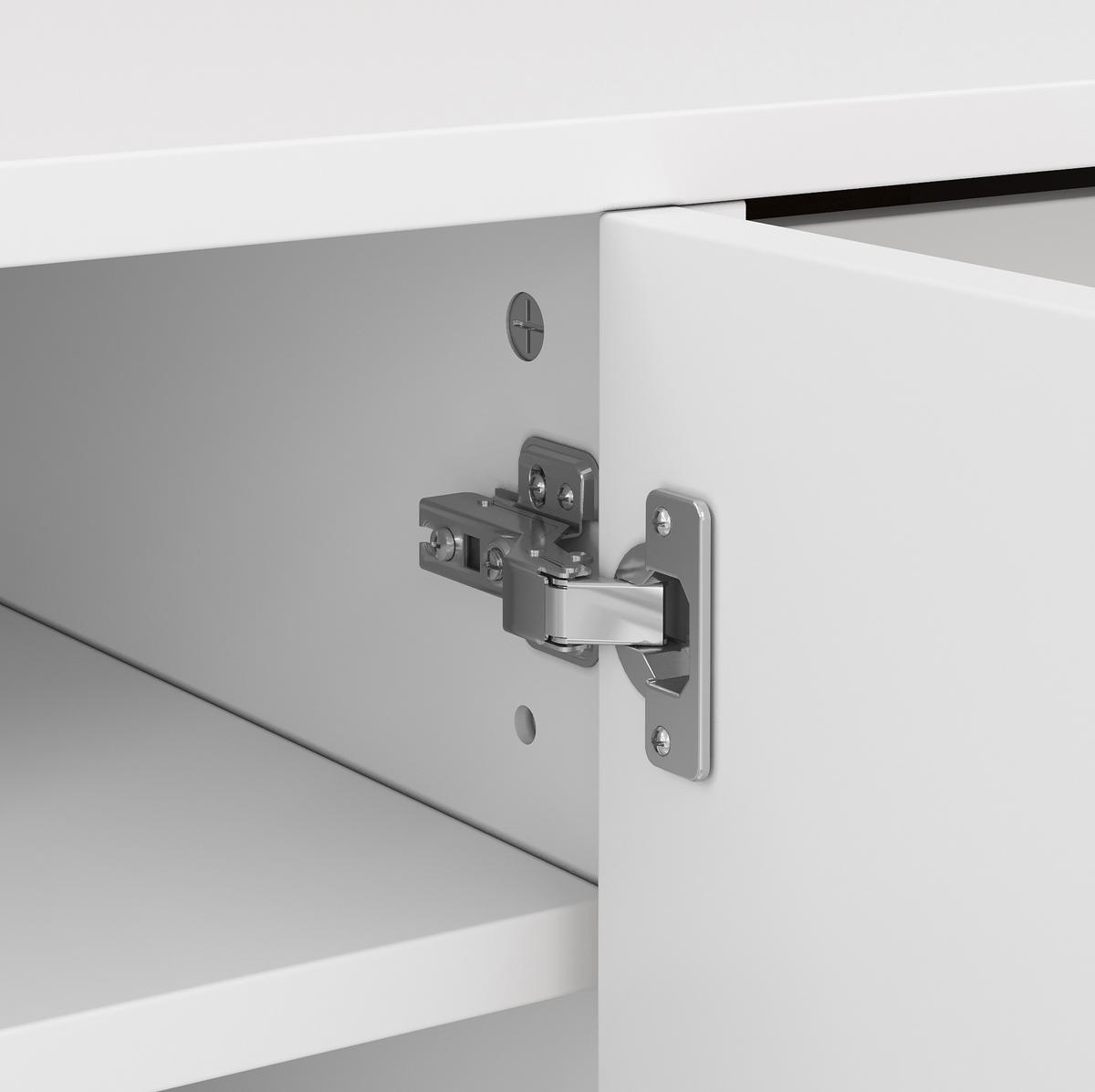 SCHUHSCHRANK 105/100,5/39,5 cm Weiß/Natur aus Spanplatte mit LED-Beleuchtung - Naturfarben, Holzwerkstoff (105/100/39cm) - OKMYHOME