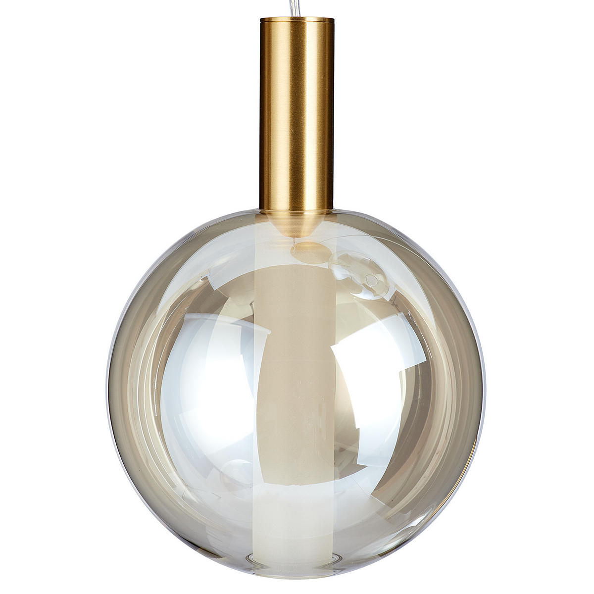 PENDELLEUCHTE Exemplar - Goldfarben, Glas (25/25/90cm) - Butlers