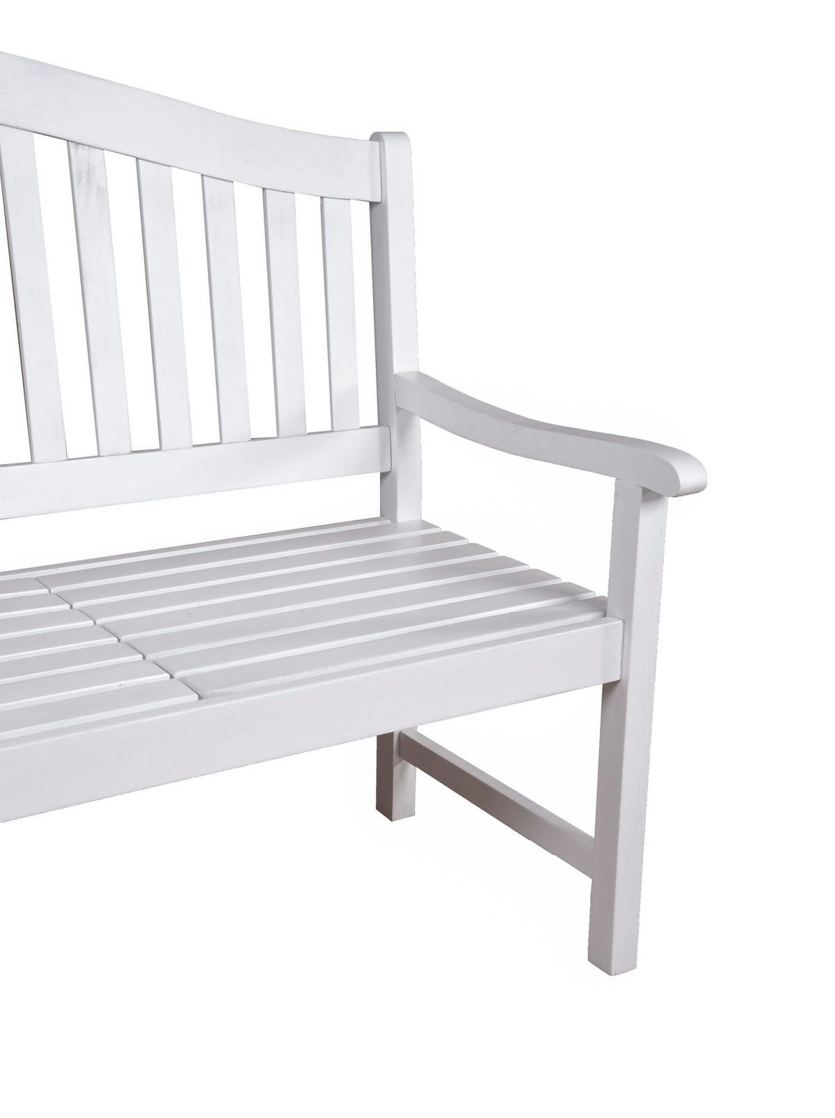 GARTENBANK Lucca hochklappbarer Tisch Terrassenbank - Grau, Holz (63/105/150cm) - DELUKE