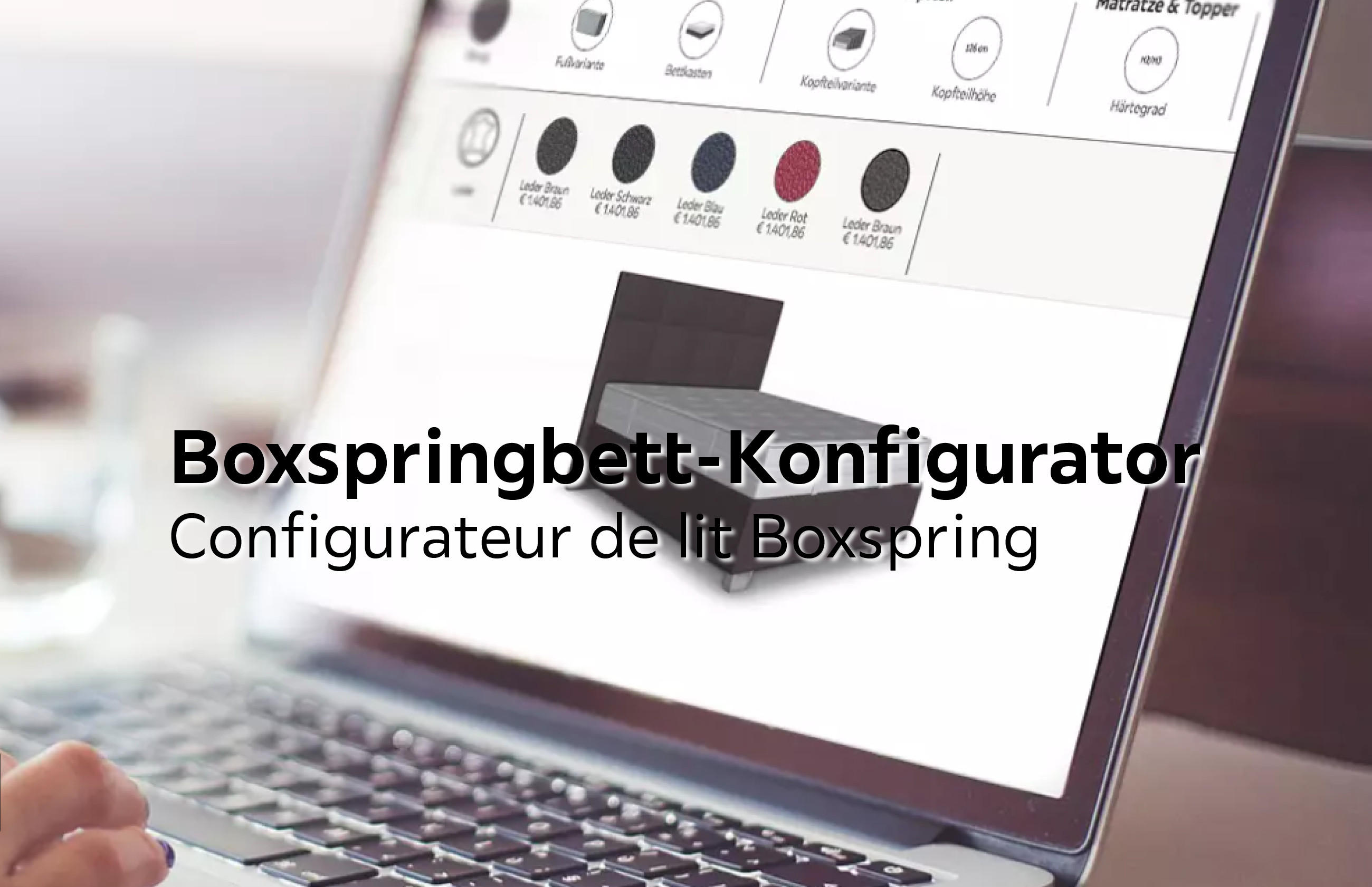 Boxspringbett-Konfigurator