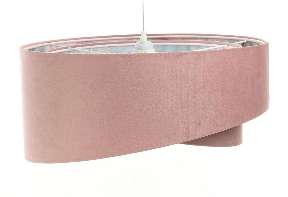 HÄNGELEUCHTE Bunt 50/23 cm - Pink, Kunststoff (50/1.3/23cm) - ONZENO