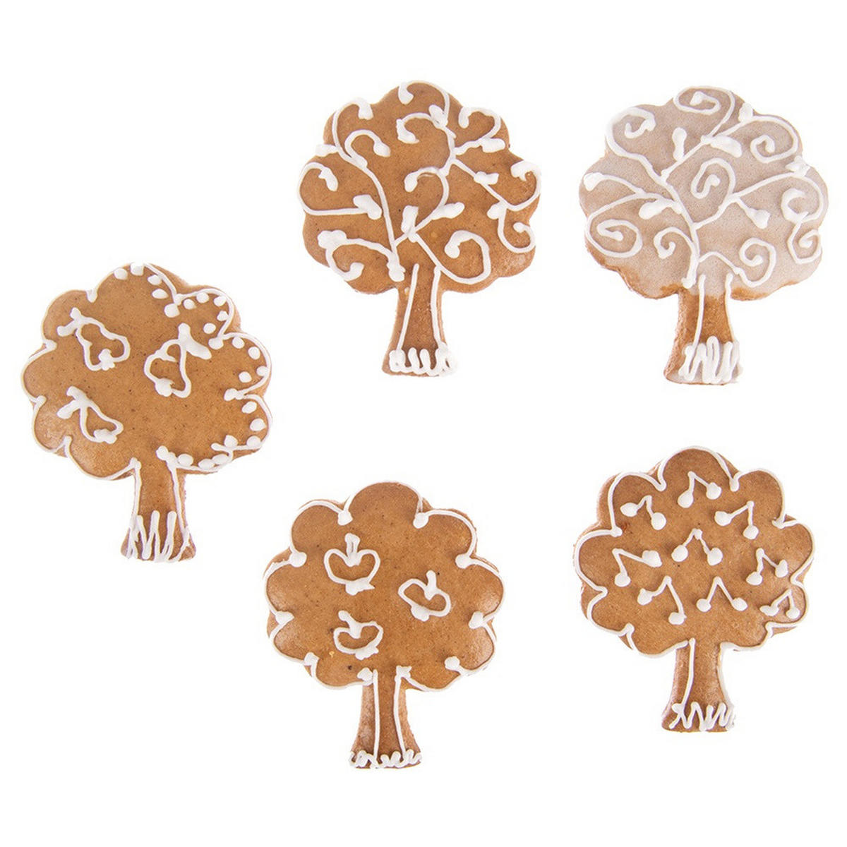 AUSSTECHFORM Baum 6 cm Silber - Silberfarben, Metall (5/1.5/6cm) - Orion 
