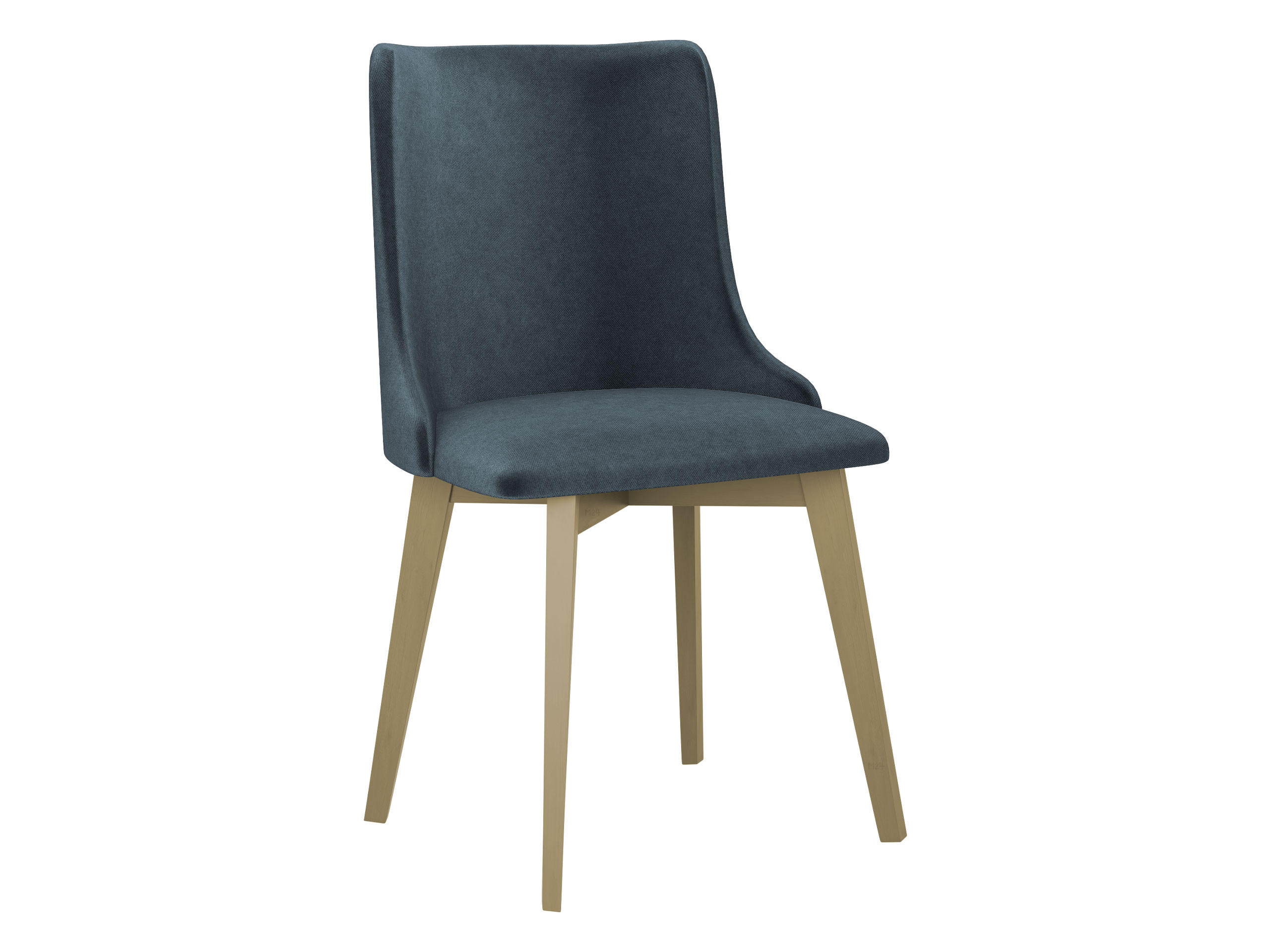 STUHL Monti 5, Holzfarbe: Sonoma - Eichefarben/Blaugrau, Holz (48/83/53cm) - MIRJAN24