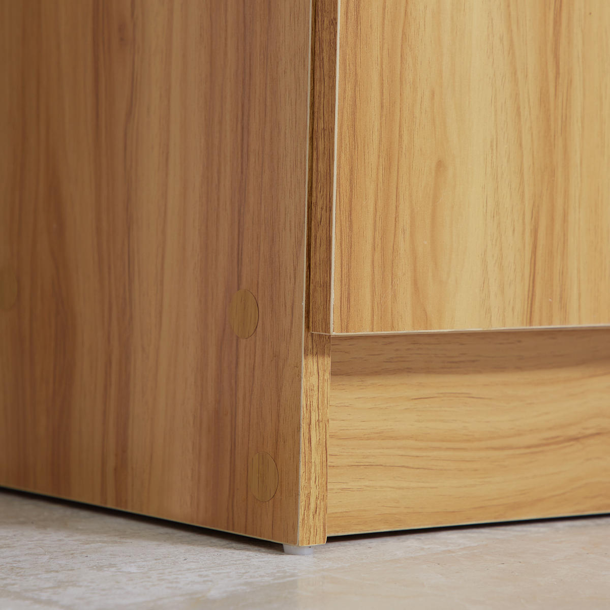 SCHUHSCHRANK DE-15012 4 offene Fächer & Doppelschrank Weiß - Braun, Holzwerkstoff (83/90/30cm) - ComfortXL