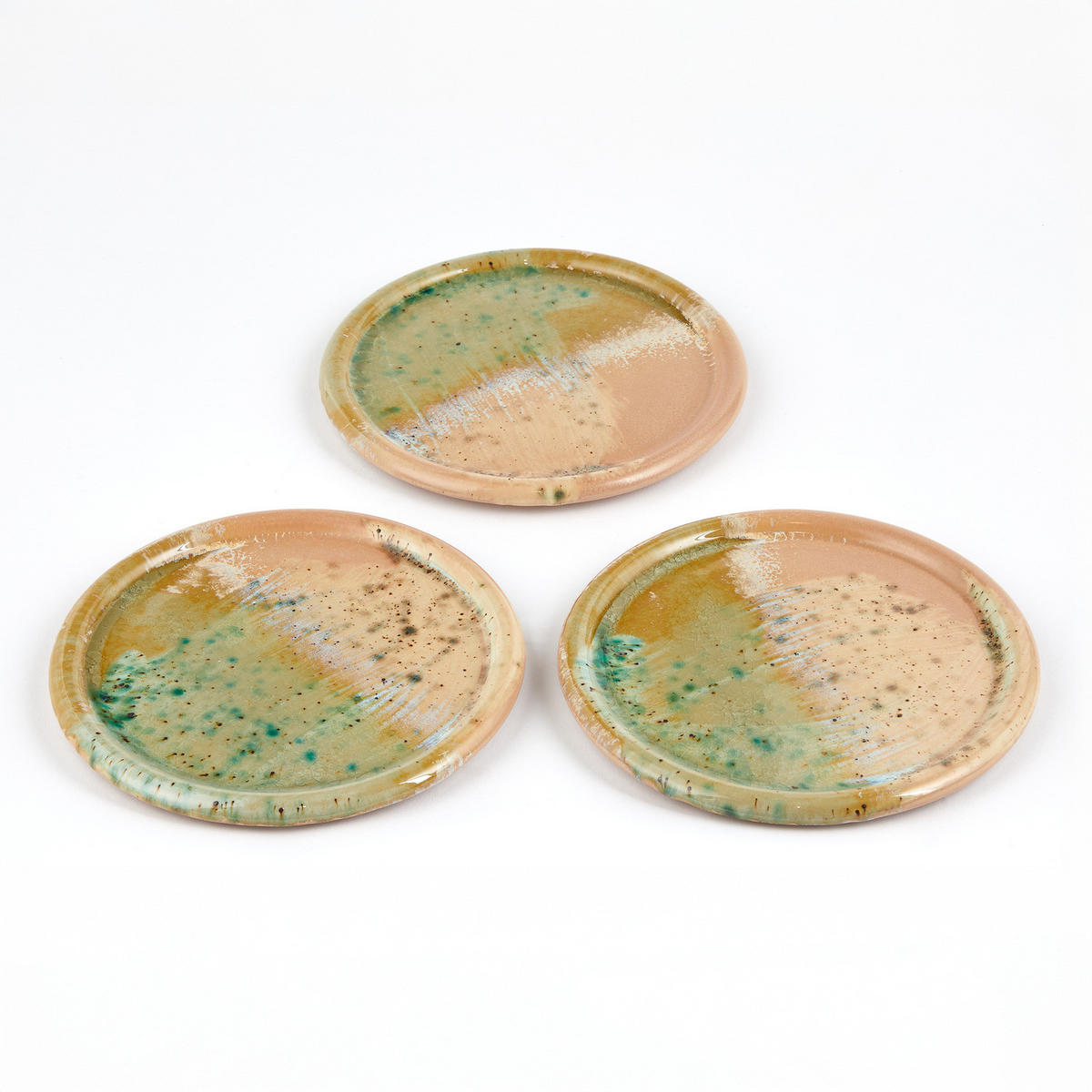 FRÜHSTÜCKSTELLER Sintra - Grün, Keramik (22/22/1.8cm) - Butlers