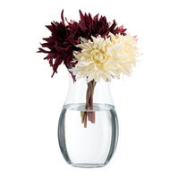 BLUMENVASE - Transparent, Glas (15/26cm) - Relaxdays