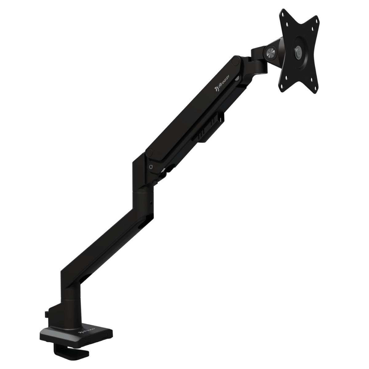 MONITORARM Alzare Neo Single Schwarz - Schwarz, Metall (51/10/50cm) - Arozzi